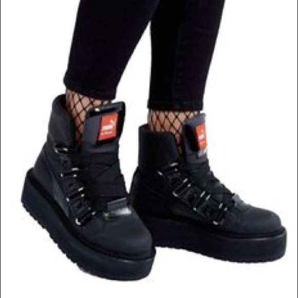 puma x fenty platform sneakers